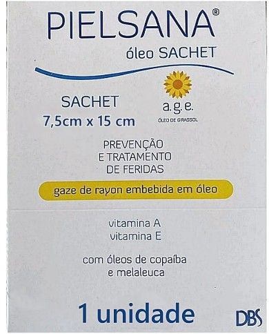 GAZE DE RAYON 7,5X15CM PIELSANA SACHET
