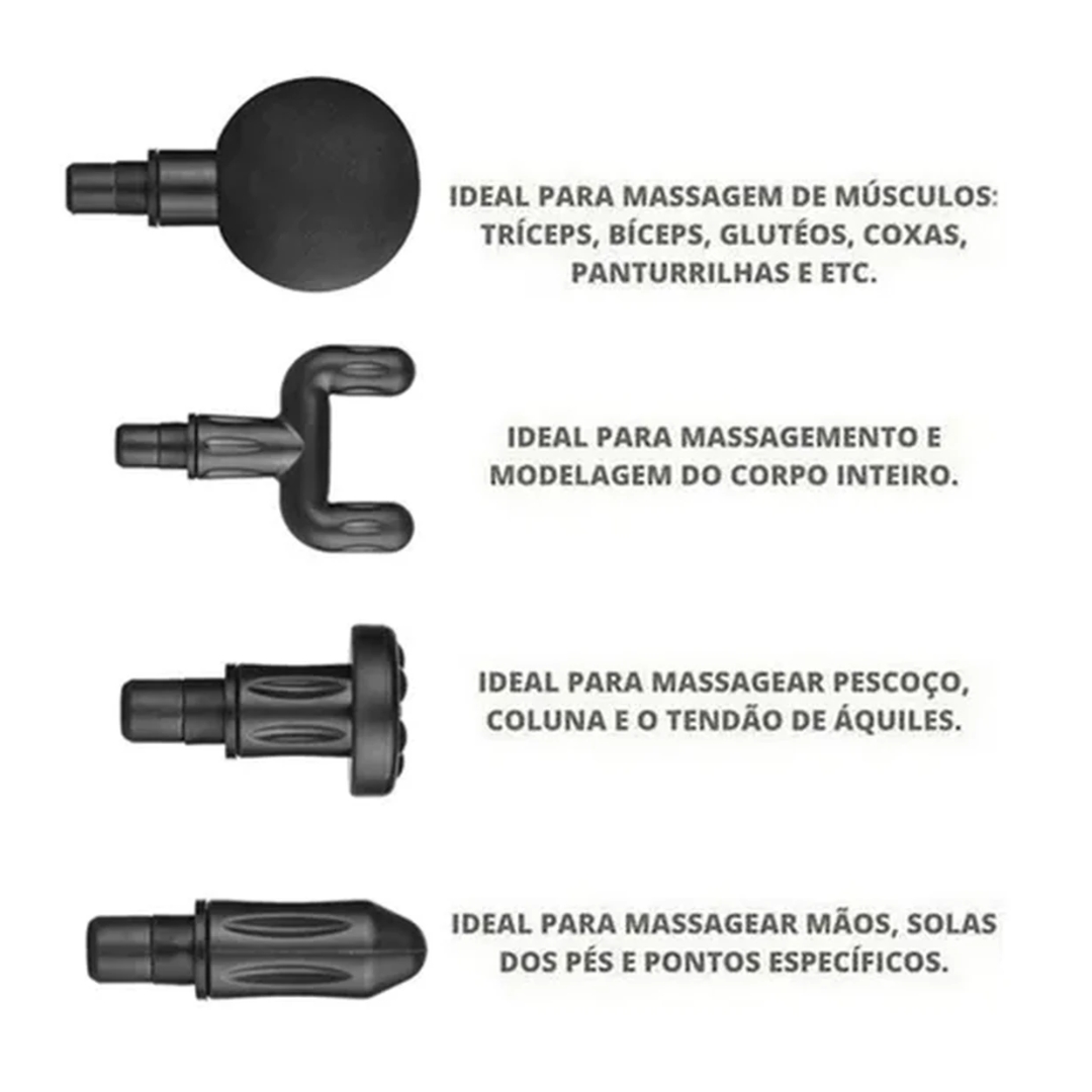 MASSAGEADOR MASSAGE GUN - MASSAGEADOR SUP...