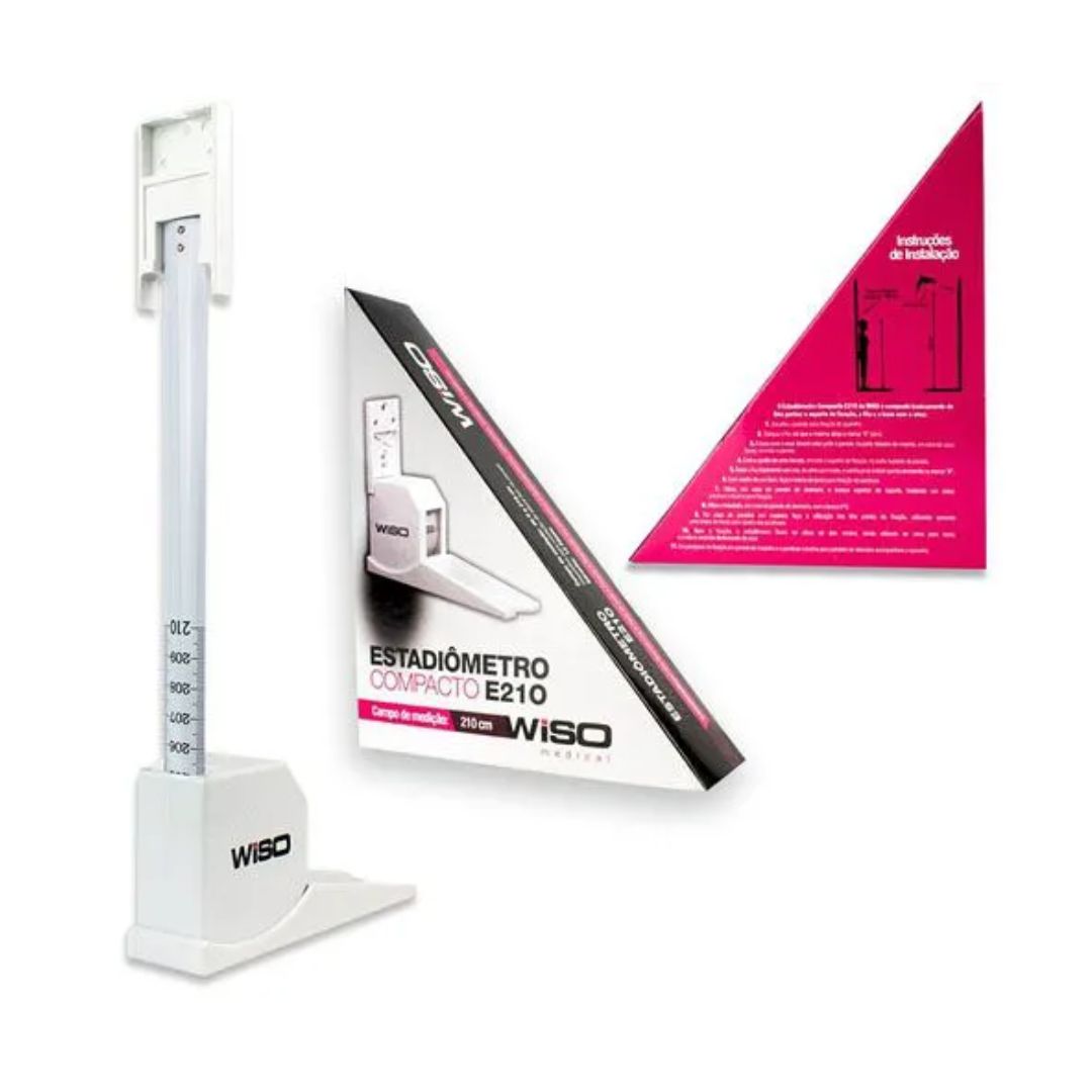 ESTADIOMETRO COMPACTO 210CM MODELO 210 - ...