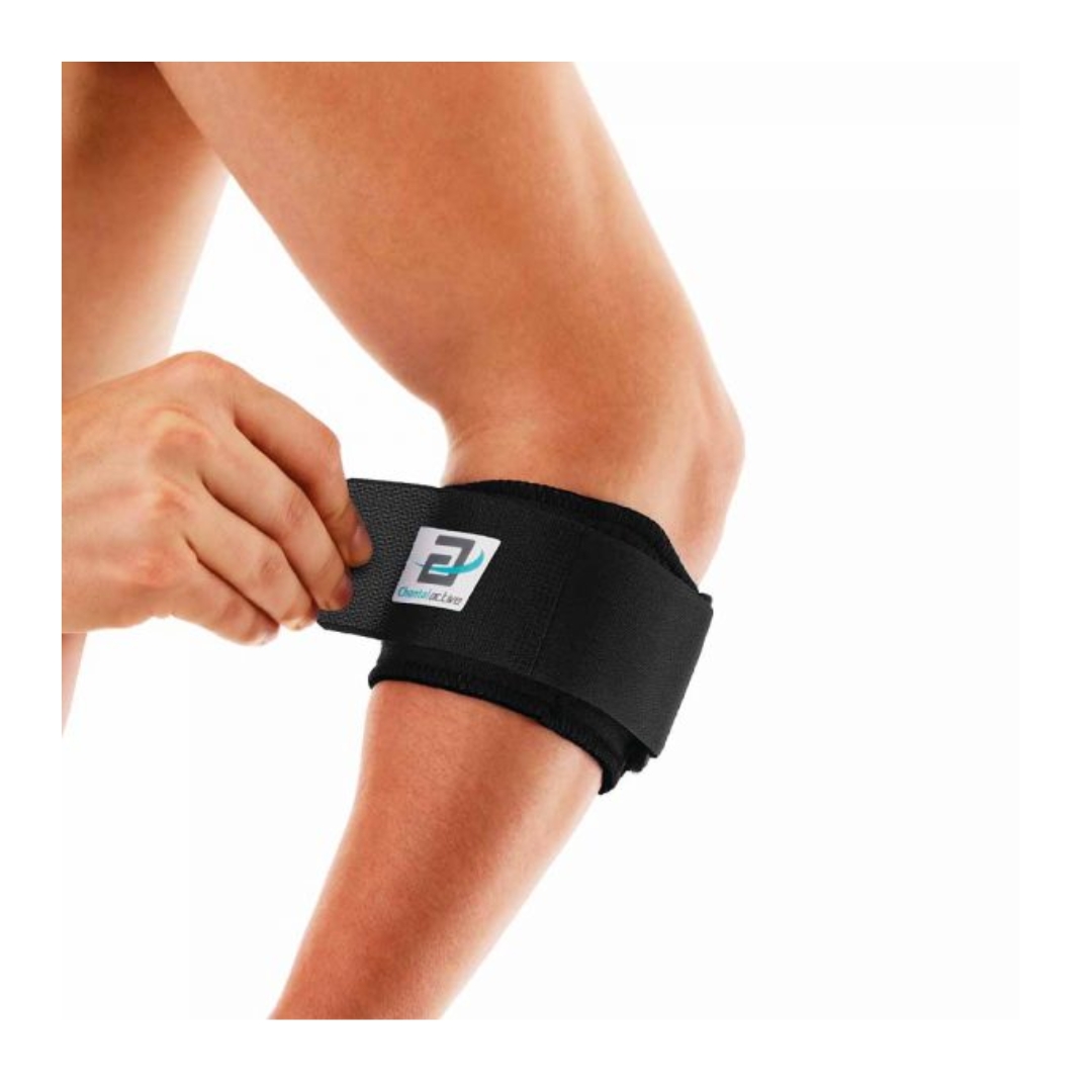 CINTA TENNIS AJUSTAVEL PRETA ELBOW CHA 751