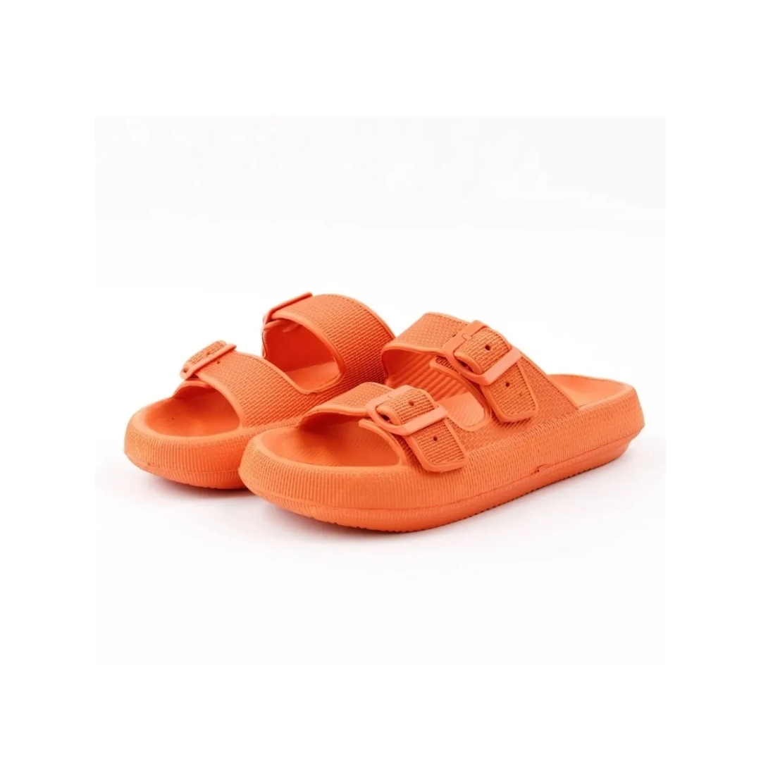 SANDALIA ORT NUVEM CITY AC356 LARANJA ORT...