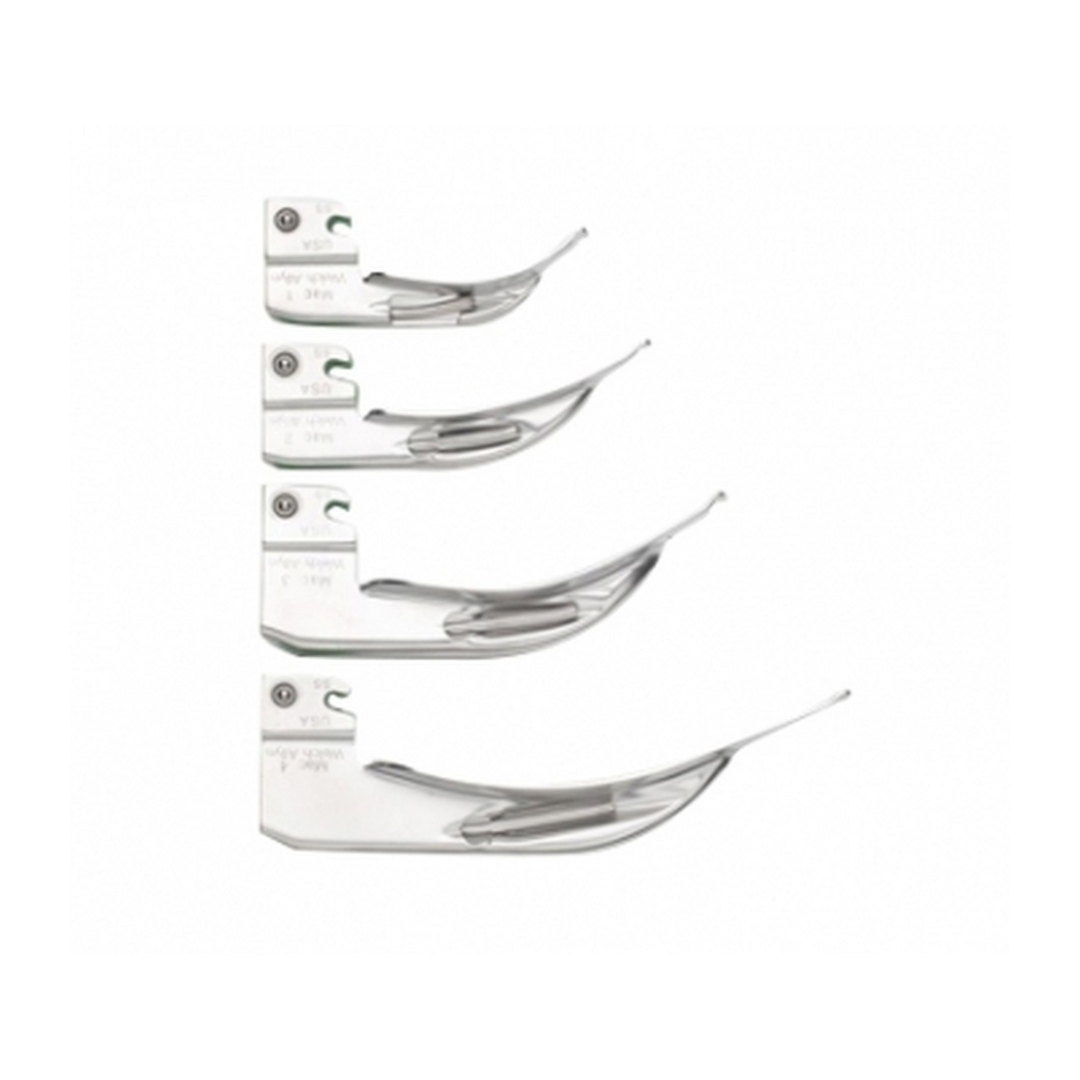 LAMINA LARINGOSCOPIO FIBRA OPTICA CURVA N...