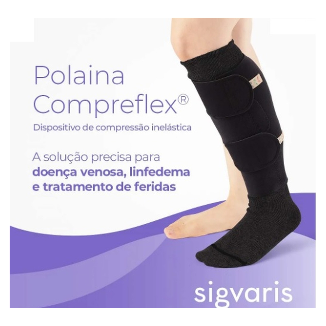 KIT COMPREFLEX 601 GG LONGA PF PRETA SIGV...