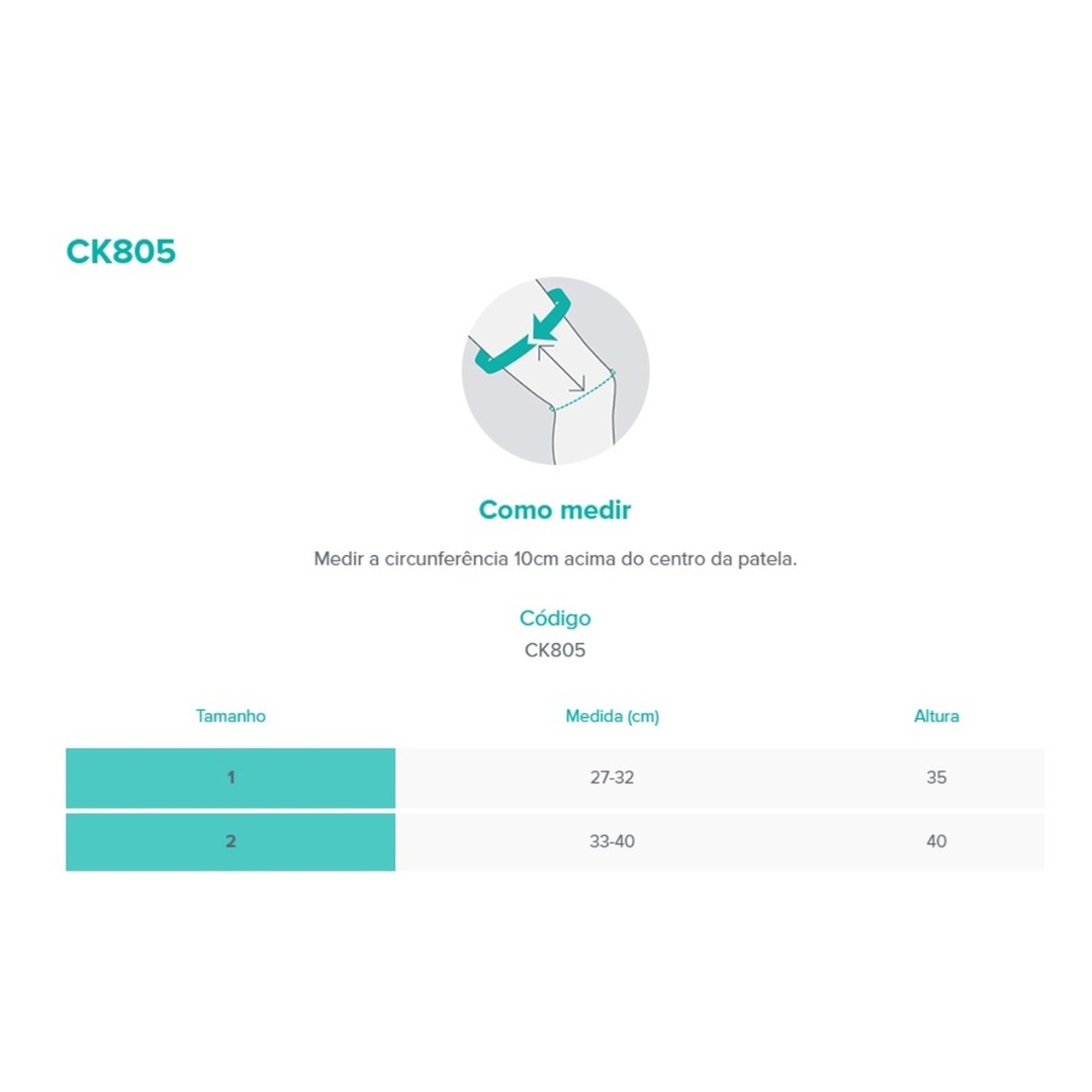 IMOBILIZADOR DE JOELHO INFANTIL CK805 CHA...