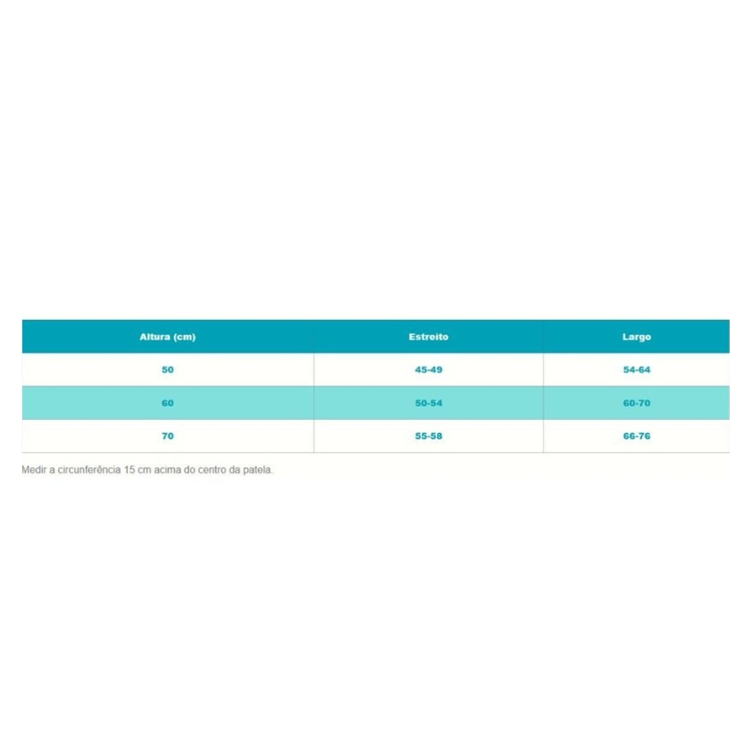 IMOBILIZADOR DE JOELHO 70CM C617 LARGO CH...