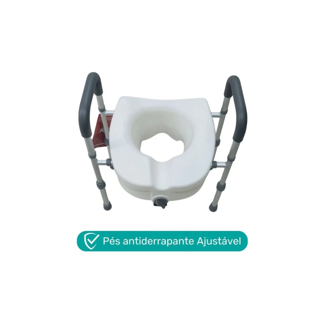 ASSENTO SANITARIO C/APOIO LATERAL PRO18 P...