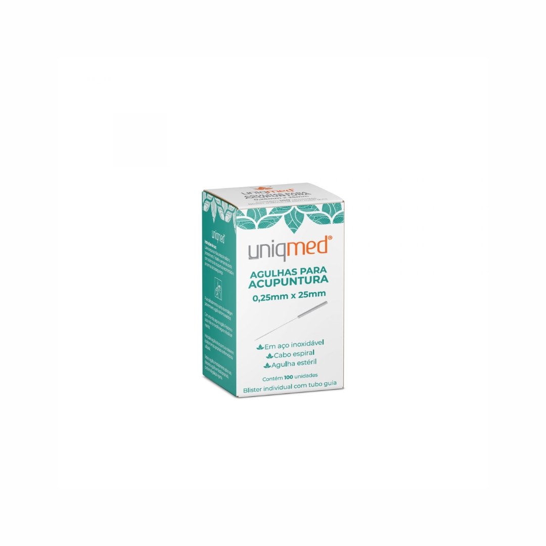 AGULHAS P/ACUPUNTURA 0,25X15MM (CX C/100... AGULHAS P/ACUPUNTURA 0,25X15MM (CX C/100...