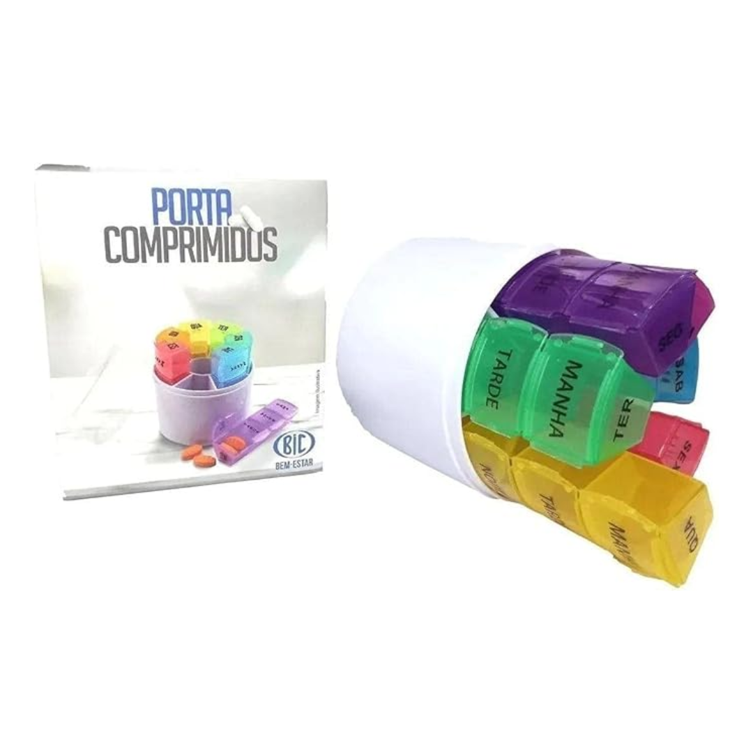 PORTA COMPRIMIDOS SEMANAL BIC BEM ESTAR