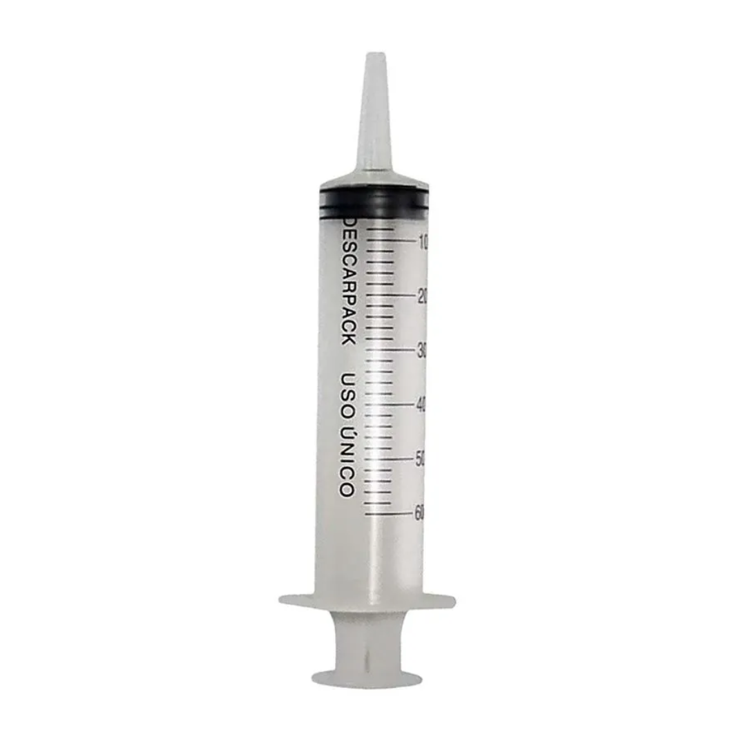 SERINGA 60ML S/ AGULHA BICO P/ CATETER BD