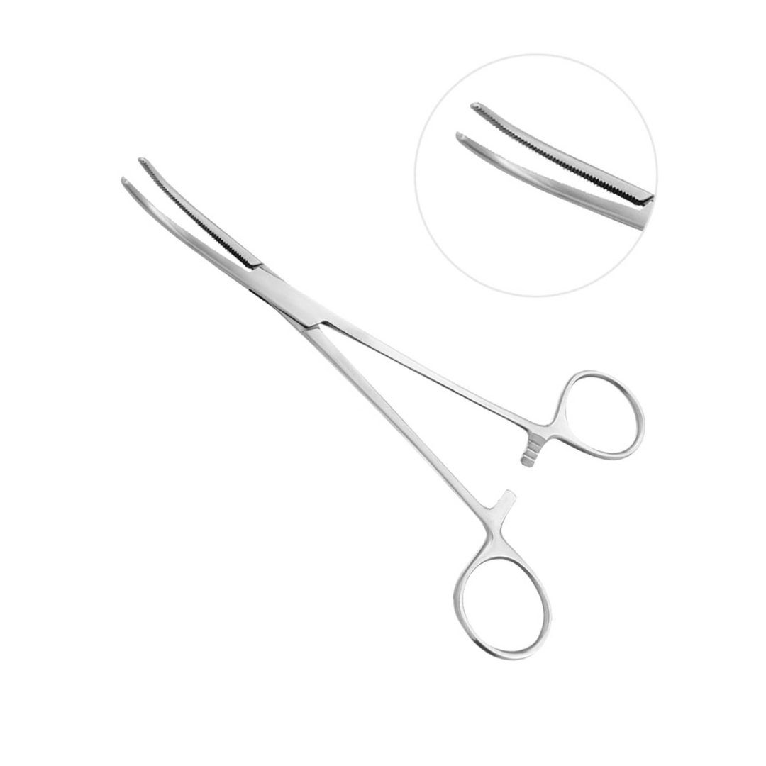 PINÇA CRILE 14 CM CURVA  ABC
