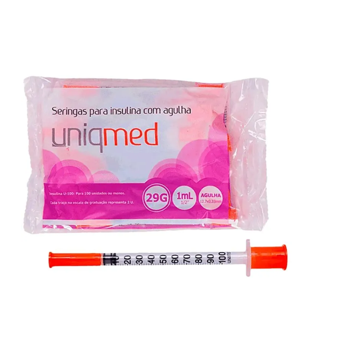 SERINGA P/INSULI 1ML 12,7MMX29G PB PCT C/... SERINGA P/INSULI 1ML 12,7MMX29G PB PCT C/...