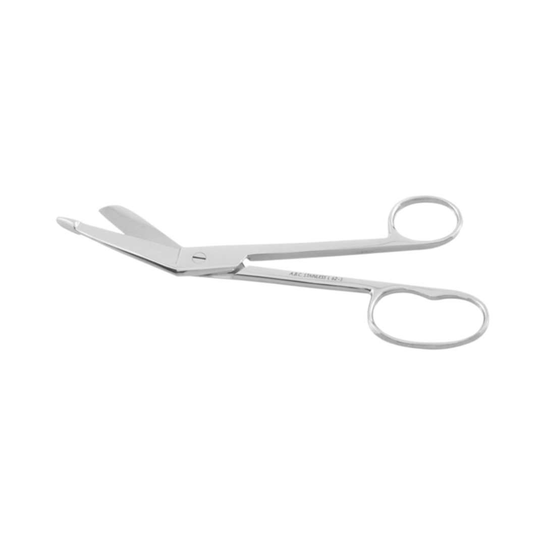 TESOURA LISTER 14CM P/ BANDAGEM/GESSO ABC