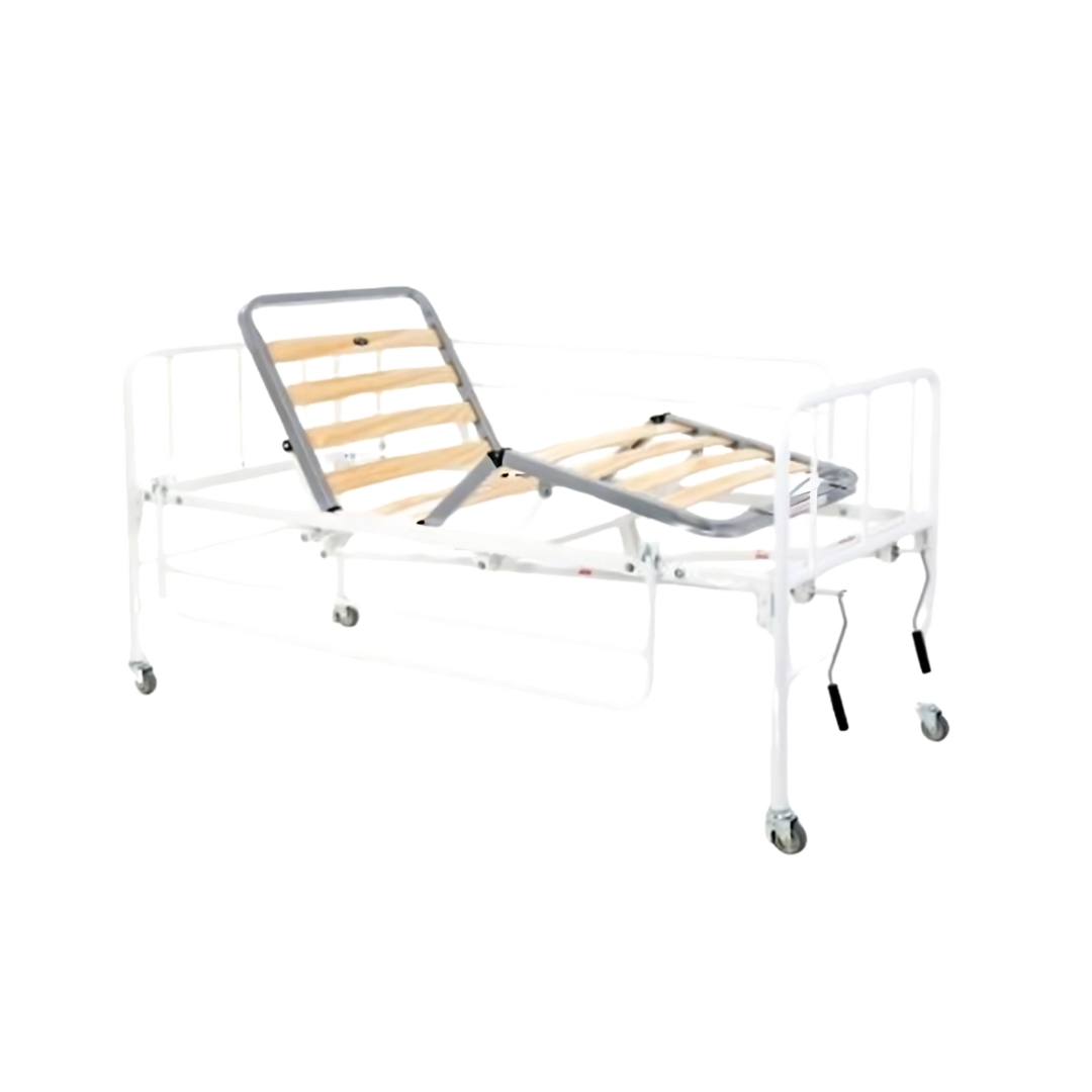 CAMA HOSP ESTRADO MADEIRA 2 MANIV  C/RODA...