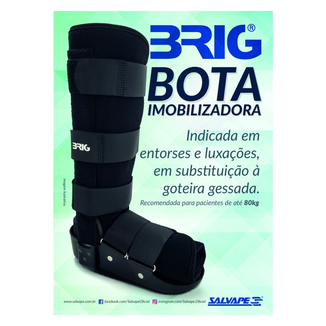 BOTA IMOBILIZADORA BRIG SALVAPE BOTA IMOBILIZADORA BRIG SALVAPE