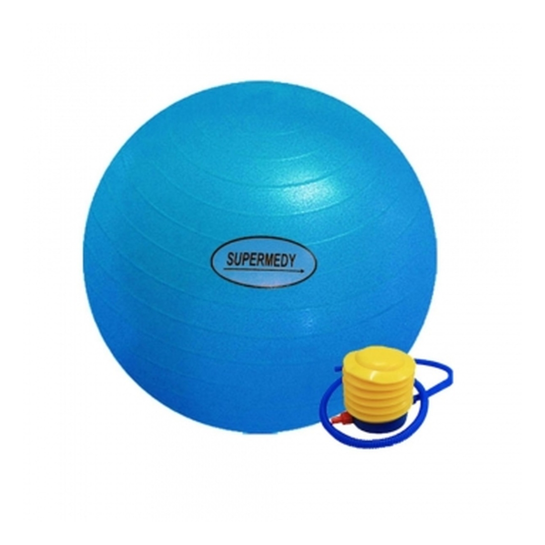 BOLA DE GINASTICA 65CM C/ BOMBA SUPERMEDY