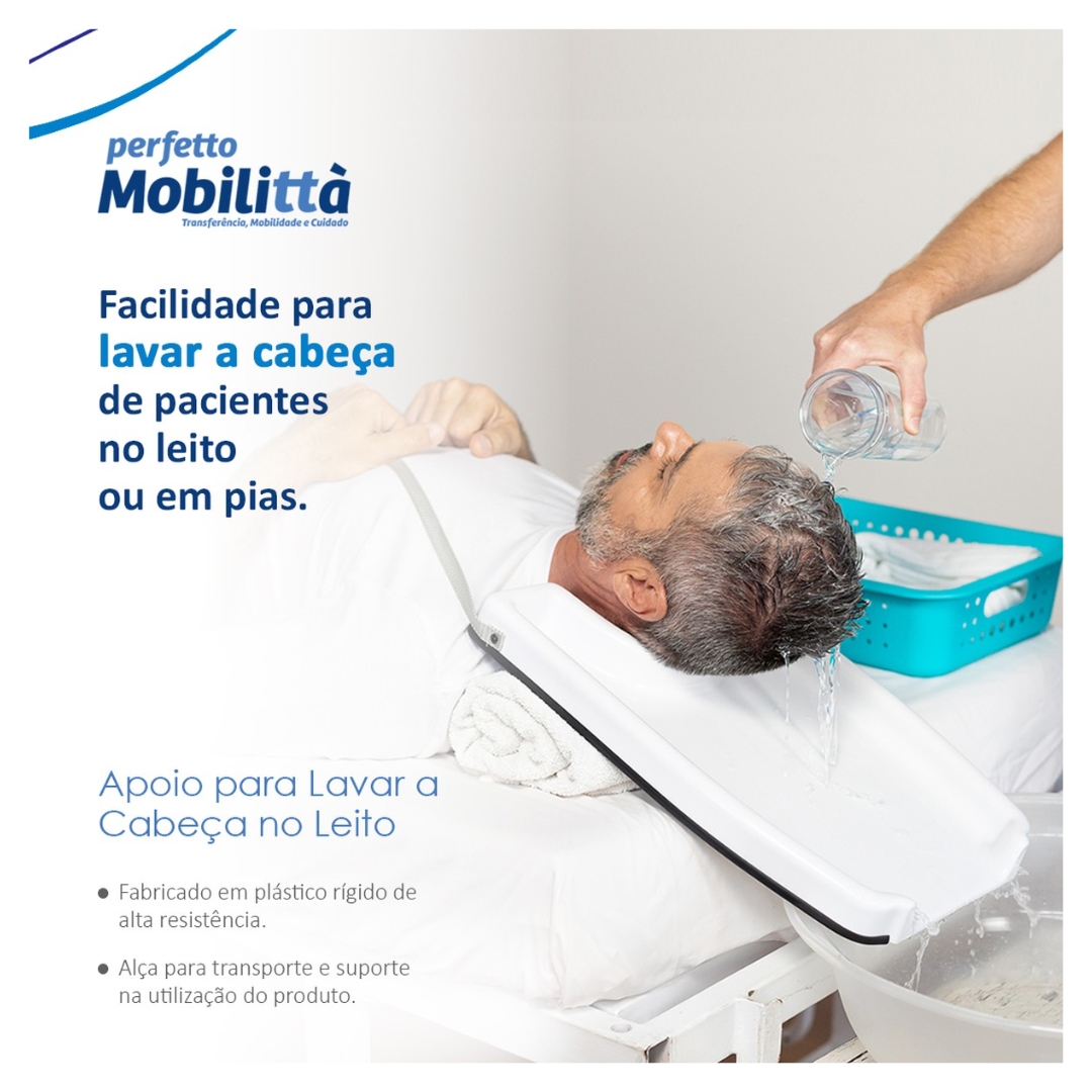 APOIO PARA LAVAR A CABEÇA HOME CARE PERFETTO