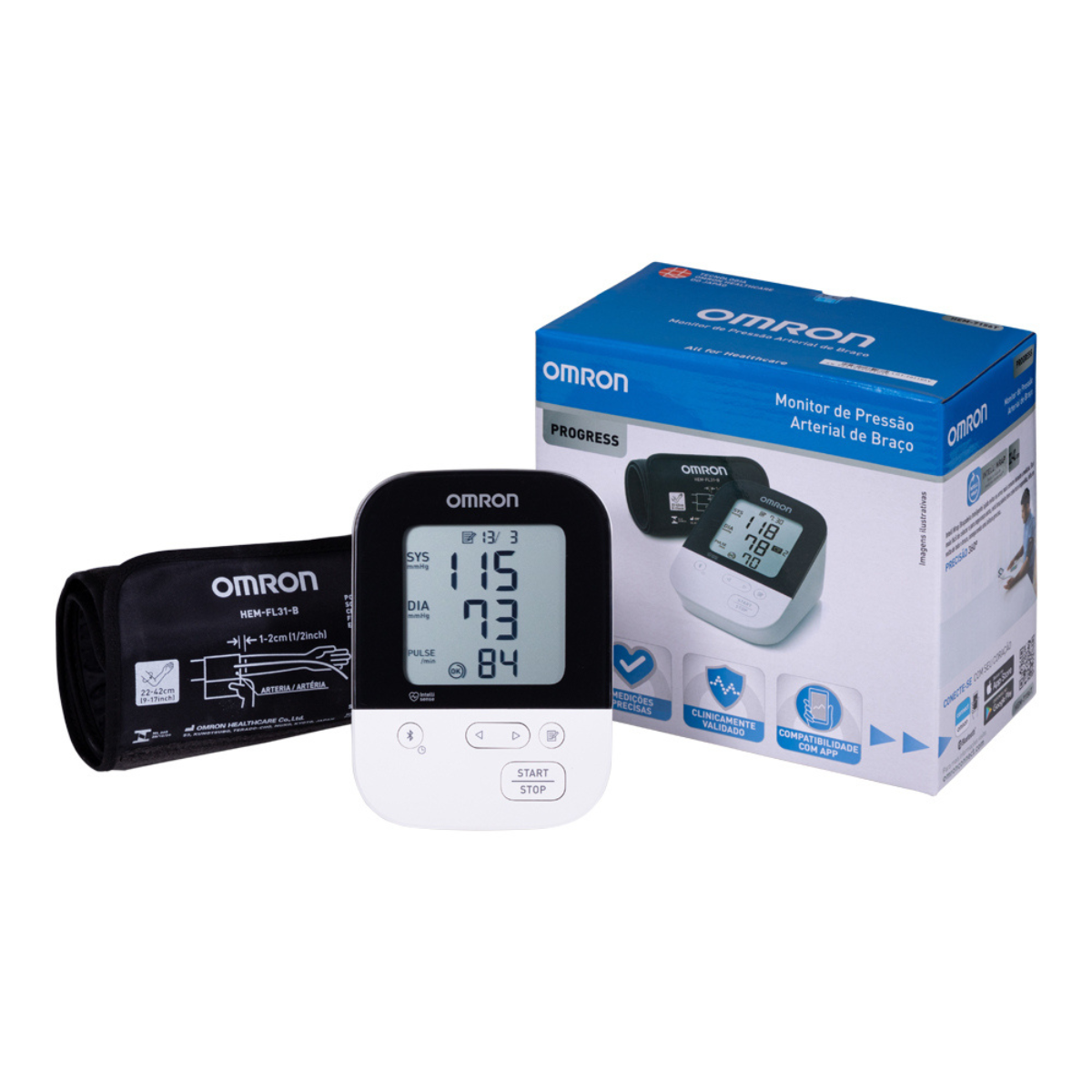 MONITOR DIGITAL AUTOM C/BLUETOOTH HEM-715...