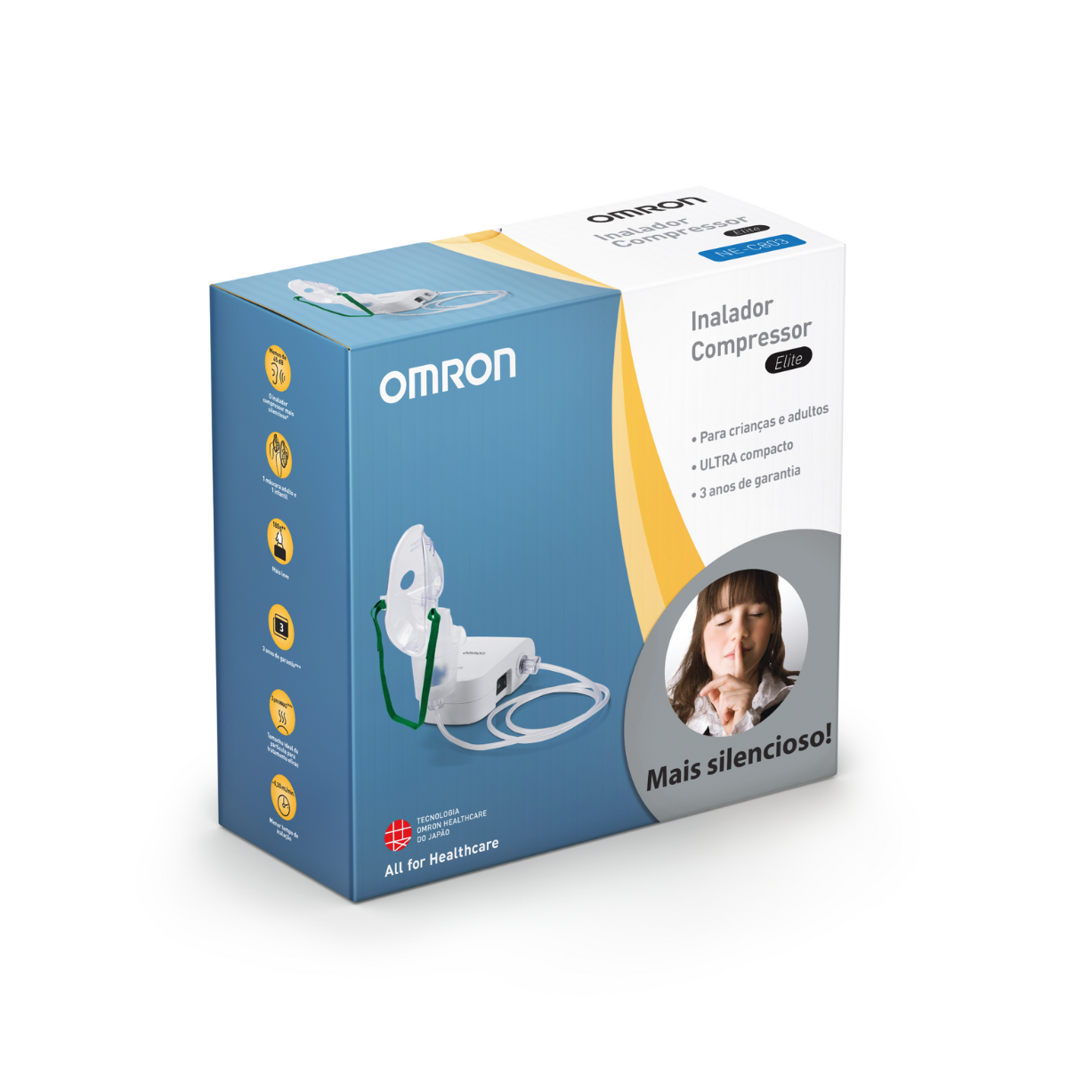 INALADOR COMPRESSOR COD.NE-C803BR OMRON