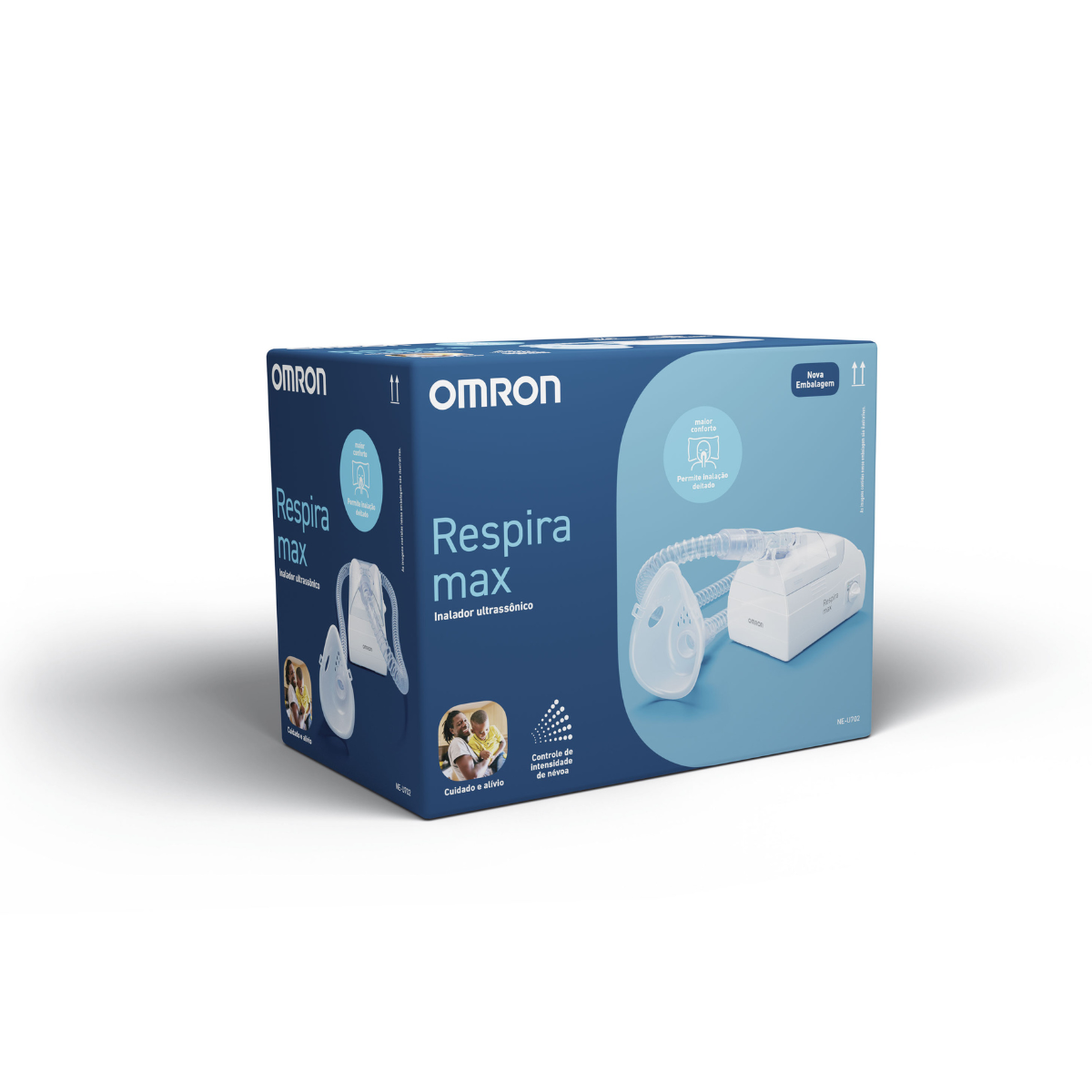 NEBULIZADOR NEW RESPIRAMAX U702 ULTRA-SONIC