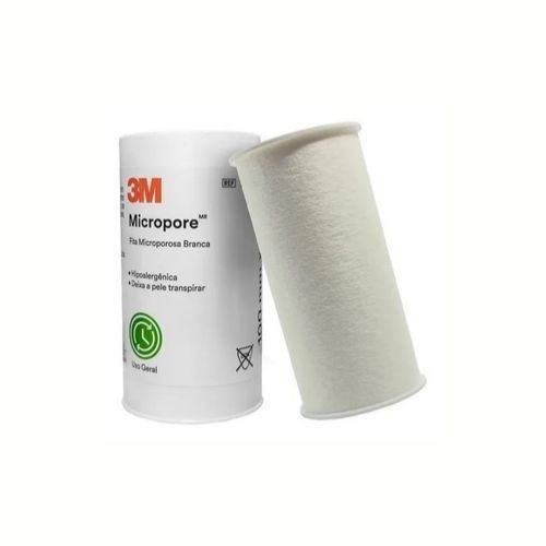 MICROPORE BRANCO 100MMX10M 3M