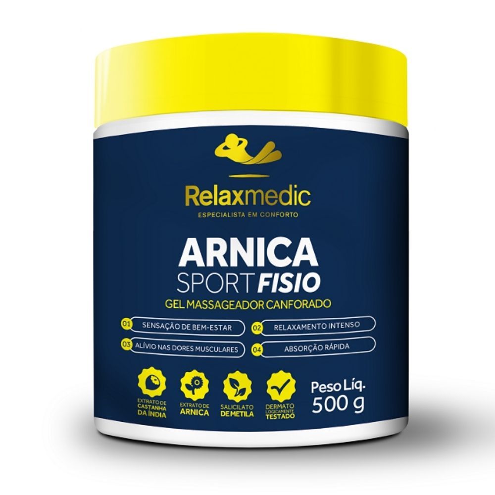 GEL MASSAGEADOR ARNICA SPORT FISIO RELAXM...