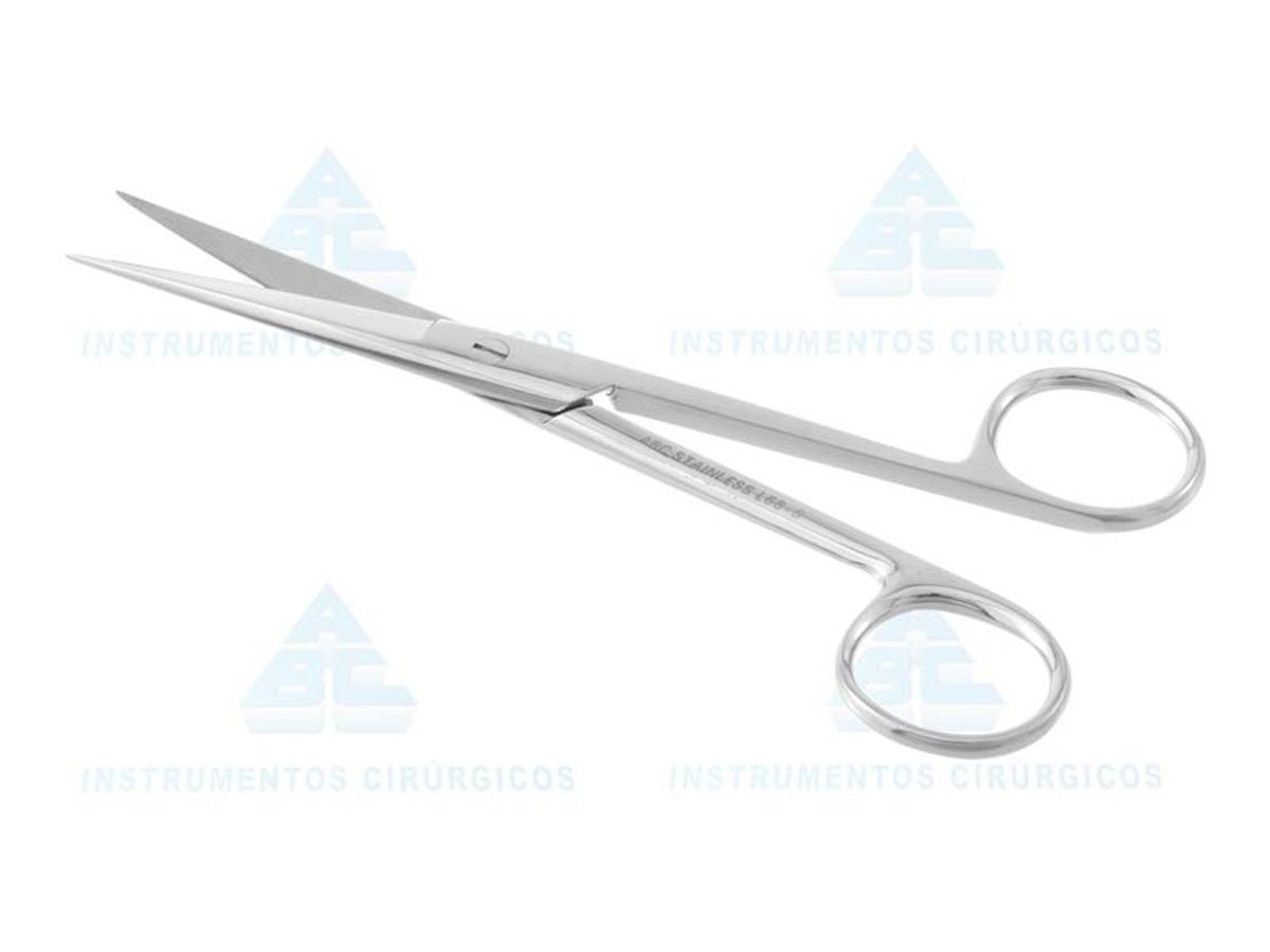 TESOURA CIRURGICA 15CM RETA cod. 309 F/F ABC