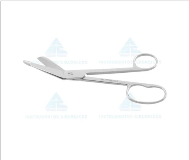 TESOURA LISTER 14CM P/ BANDAGEM/GESSO ABC