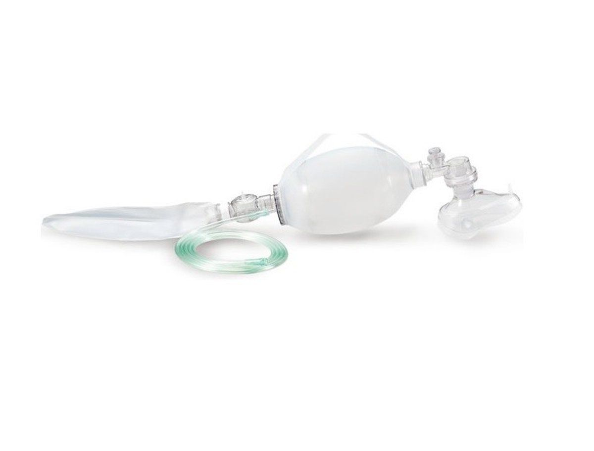 REANIMADOR AMBU SILICONE C/ RESERVATORIO MD