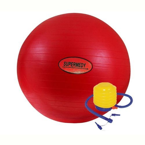 BOLA DE GINASTICA 45CM C/ BOMBA SUPERMEDY