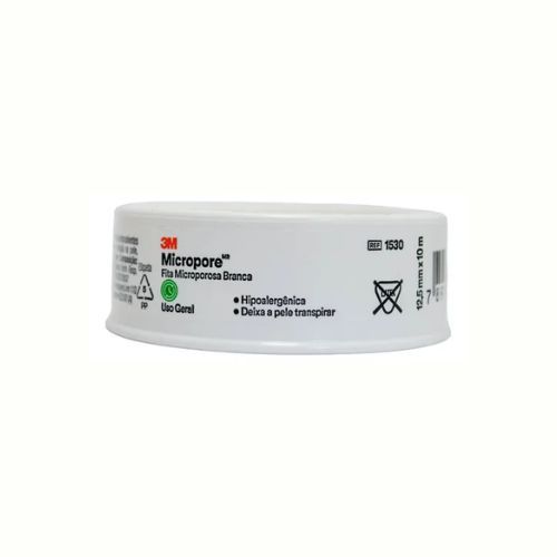 MICROPORE BRANCO 12,5MMX10M 3M