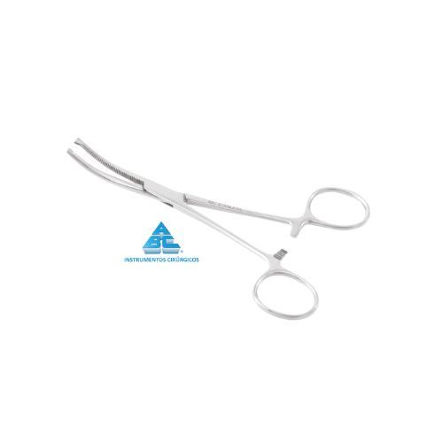 PINÇA KOCHER 16CM CURVA ABC