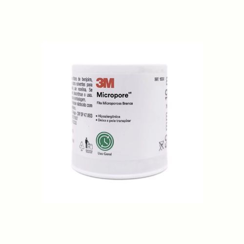 MICROPORE BRANCO 50MMX10M 3M