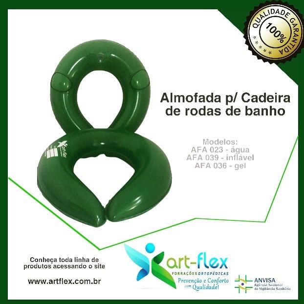 ALMOFADA INFLÁVEL CADEIRA DE BANHO AFA039...