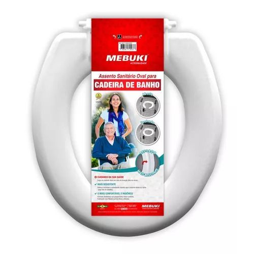 ASSENTO SANITARIO PLASTICO OVAL FECHADO M...