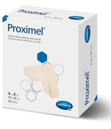 PROXIMEL SILICONE DRESSING 10x10CM (UNID)...