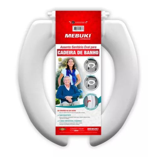 ASSENTO SANITARIO PLASTICO OVAL ABERTO ME...