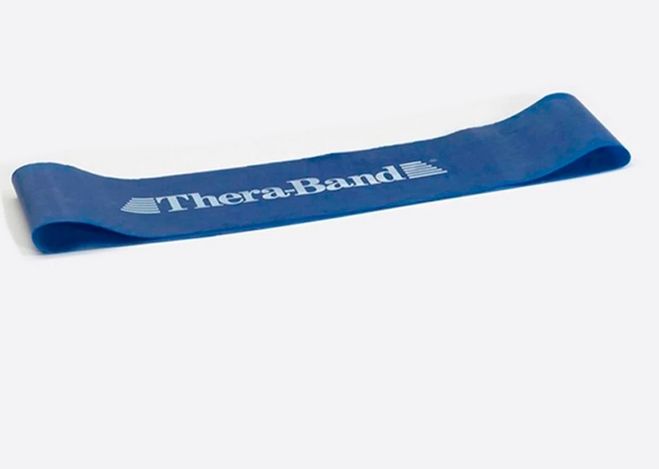 FAIXA CIRCULAR BAND LOOPS 30CM AZUL THERA...